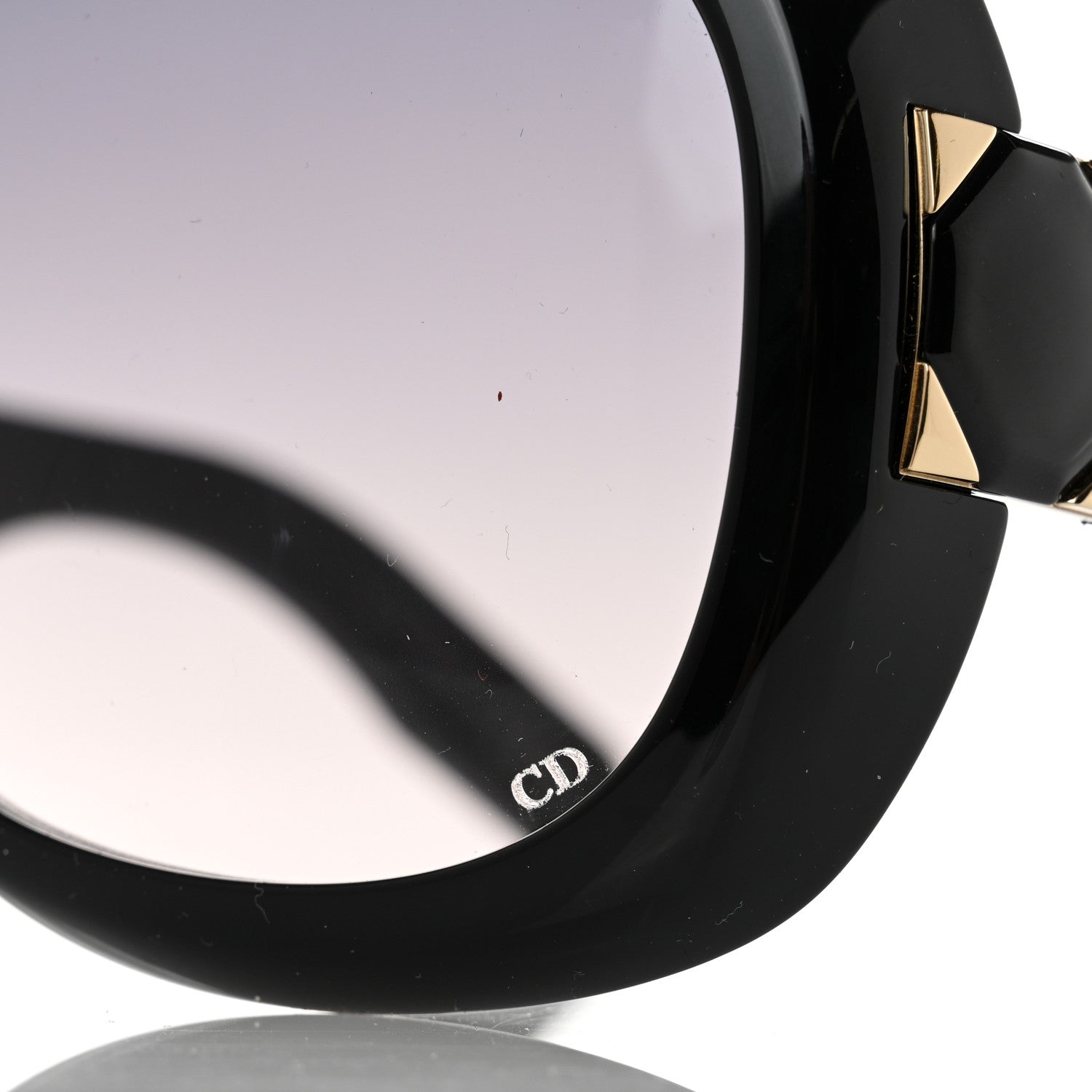 Christian Dior Acetate Cannage Lady 95.22 Sunglasses Black 9 of 10