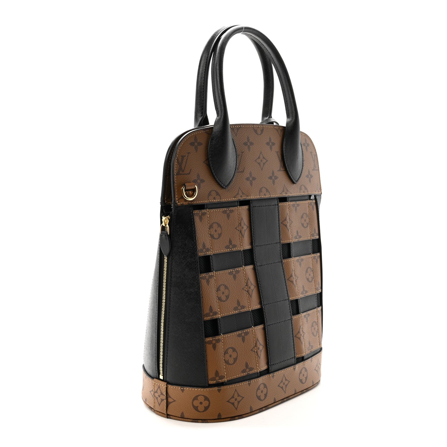 Louis Vuitton Reverse Monogram Tressage Tote 3 of 9