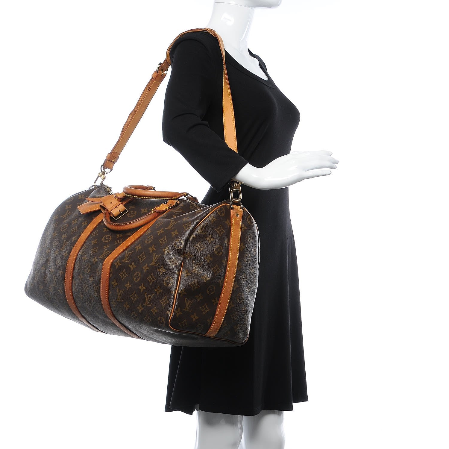 Louis Vuitton Monogram Keepall Bandouliere 50 3 of 21