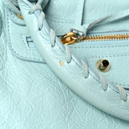 Balenciaga Agneau Classic Gold Hardware Velo Bleu Maldives 15 of 25