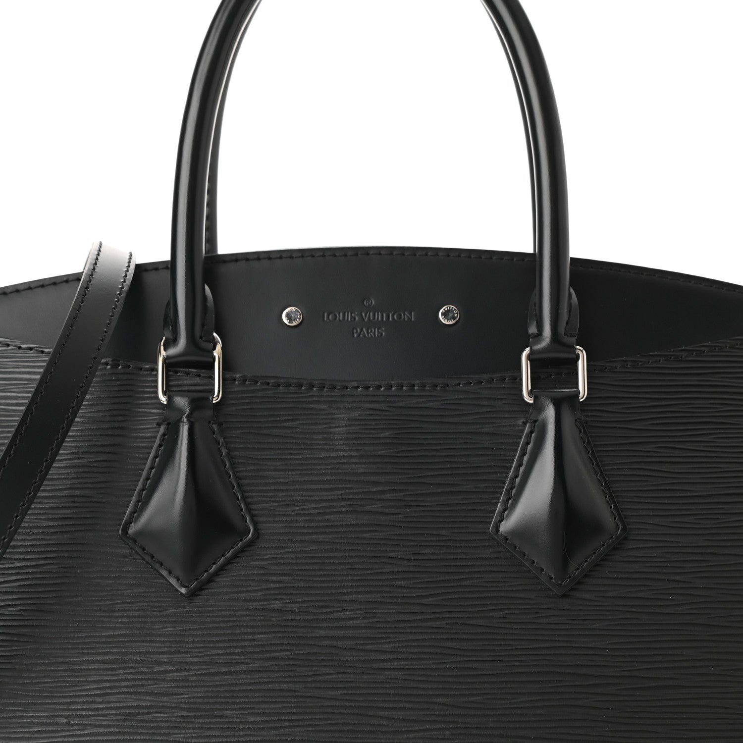 Louis Vuitton Epi Soufflot MM Black 7 of 9