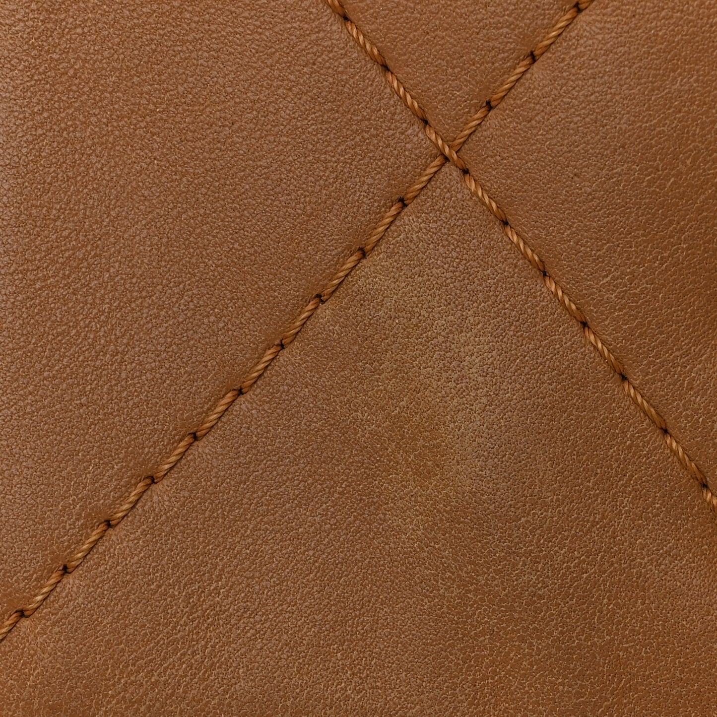 Lambskin Quilted Large Soft Touch Flap Beige