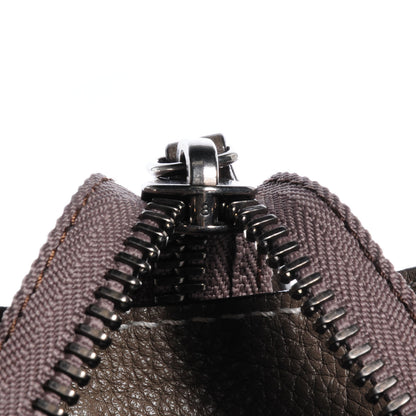 Celine Drummed Calfskin Micro Luggage Souris 8 of 9