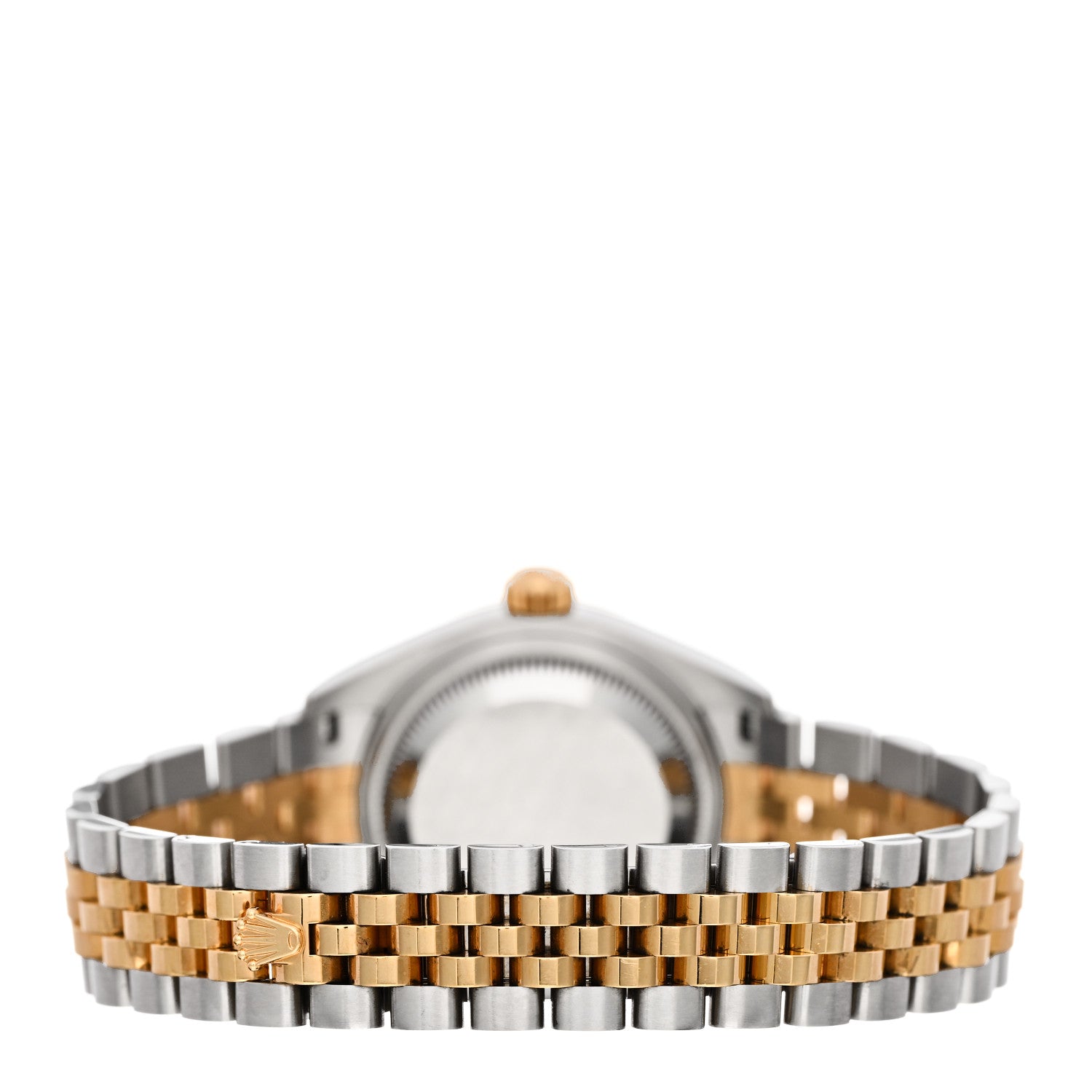 Rolex Stainless Steel 18K Yellow Gold Diamond 28mm Oyster Perpetual Datejust Watch Champagne 279173 3 of 5