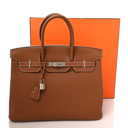 Hermes Togo Birkin 35 Gold 13 of 13