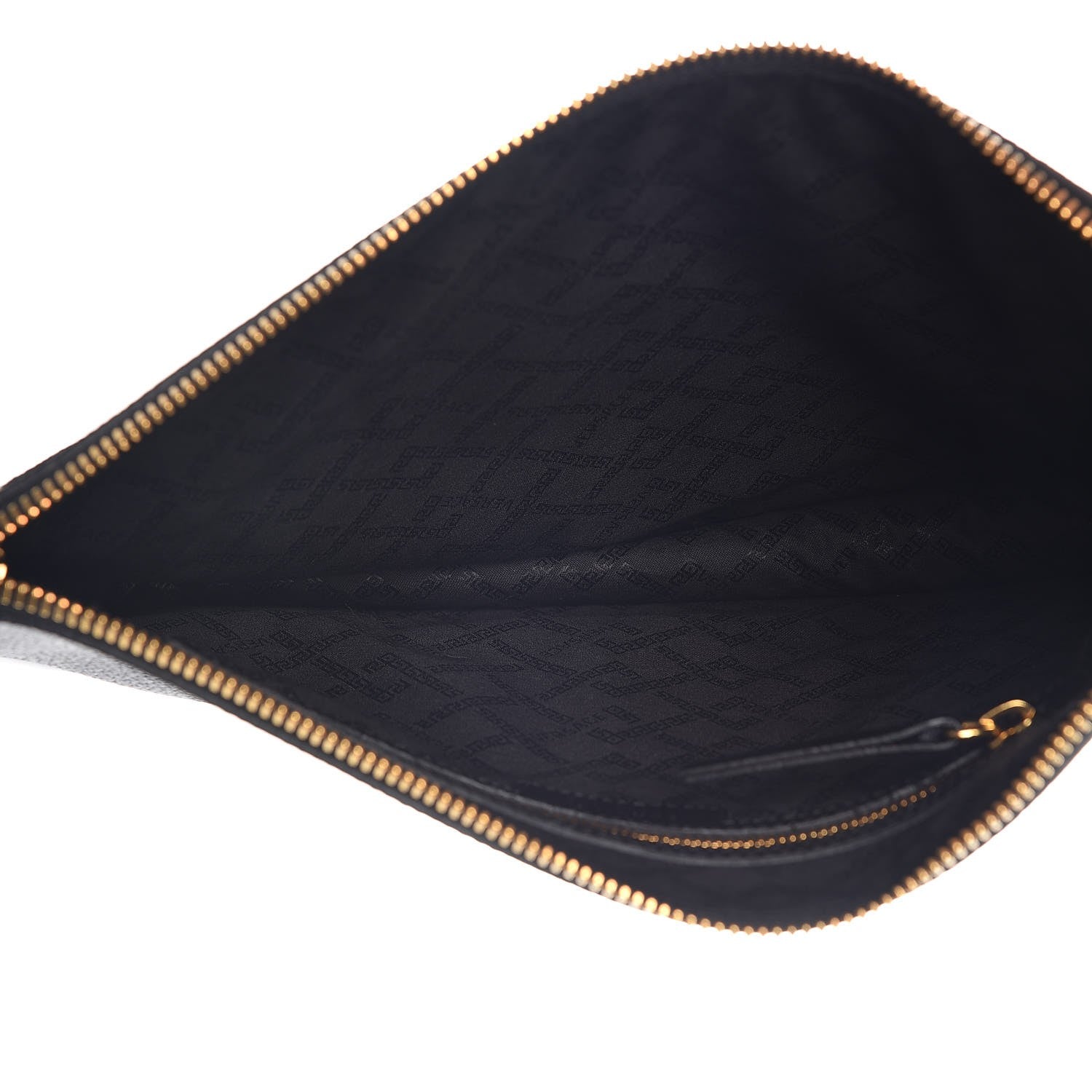 Versace Grained Calfskin Medusa Head Pochette Black 5 of 7