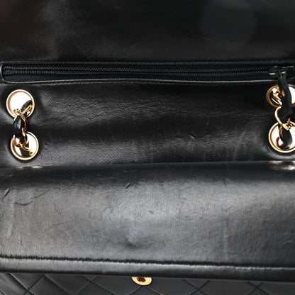Chanel Lambskin Quilted Small Double Flap Black 5 of 5