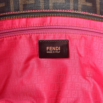 Fendi Zucca Spalmati Small Roll Tote Tobacco Fragola 5 of 20