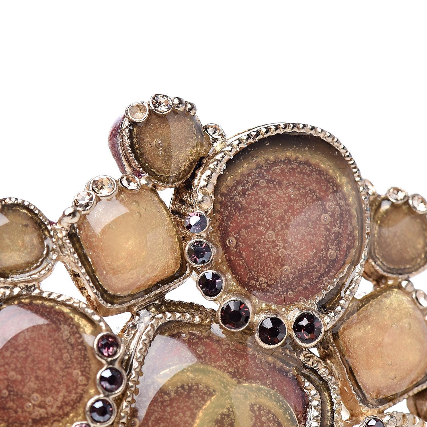 Chanel Pearl Gripoix CC Bracelet 8 of 9