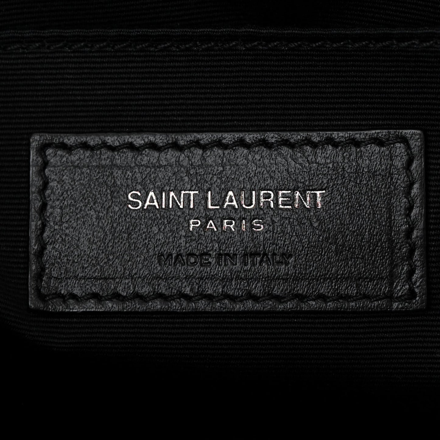 Calfskin Matelasse Monogram Lou Camera Bag Black