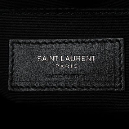 Saint Laurent Calfskin Matelasse Monogram Lou Camera Bag Black 6 of 10