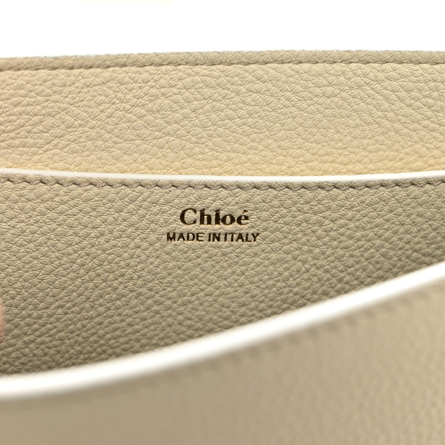 Chloe Calfskin Marcie Chain Flap Bag Misty Ivory 7 of 10