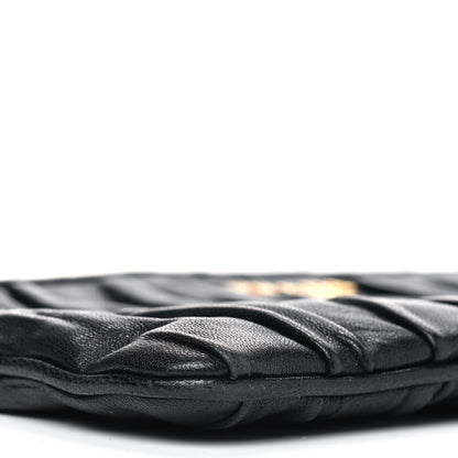 Prada Nappa Gaufre Pouch Black 5 of 7