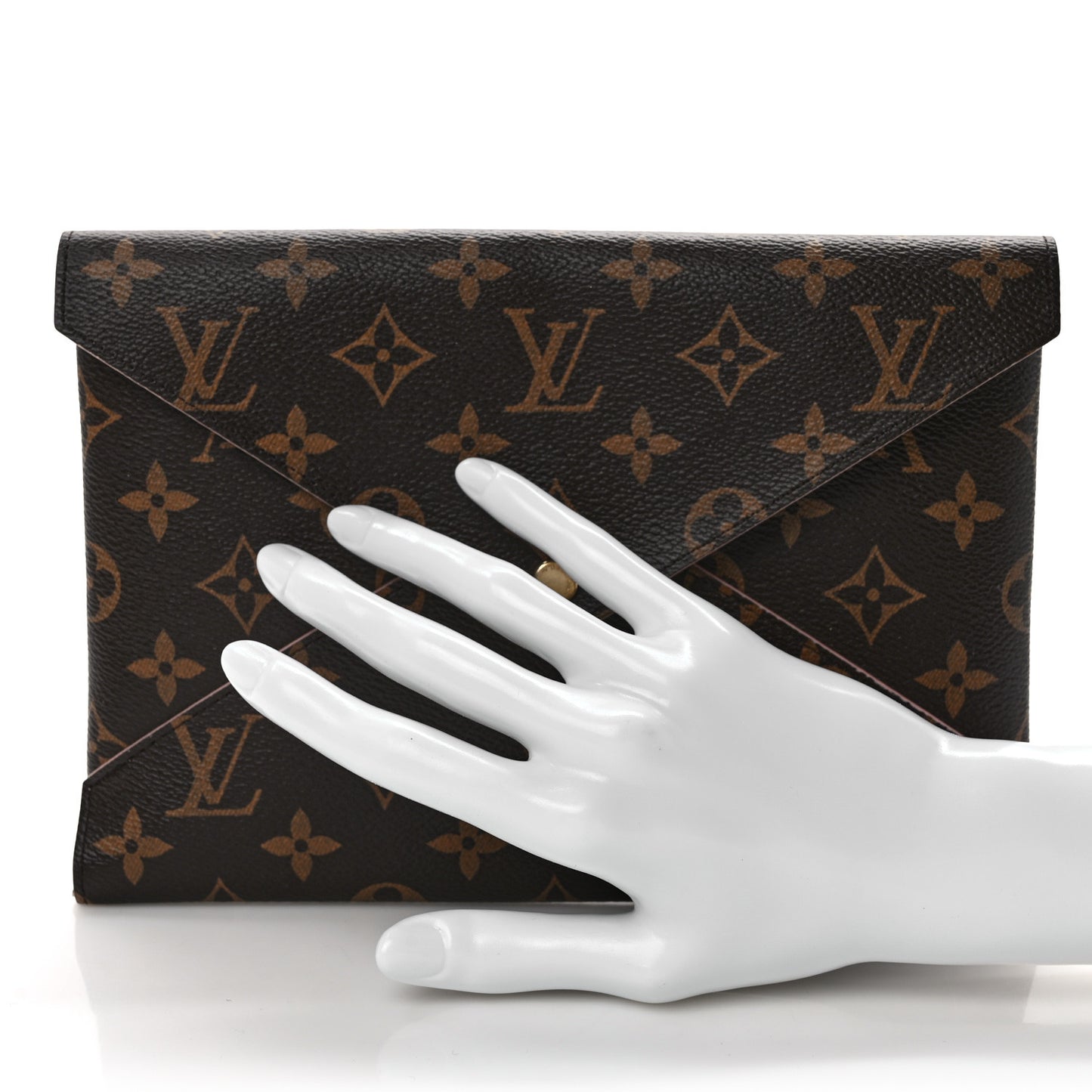 LOUIS VUITTON Monogram Large Kirigami Pochette Insert Rose Ballerine