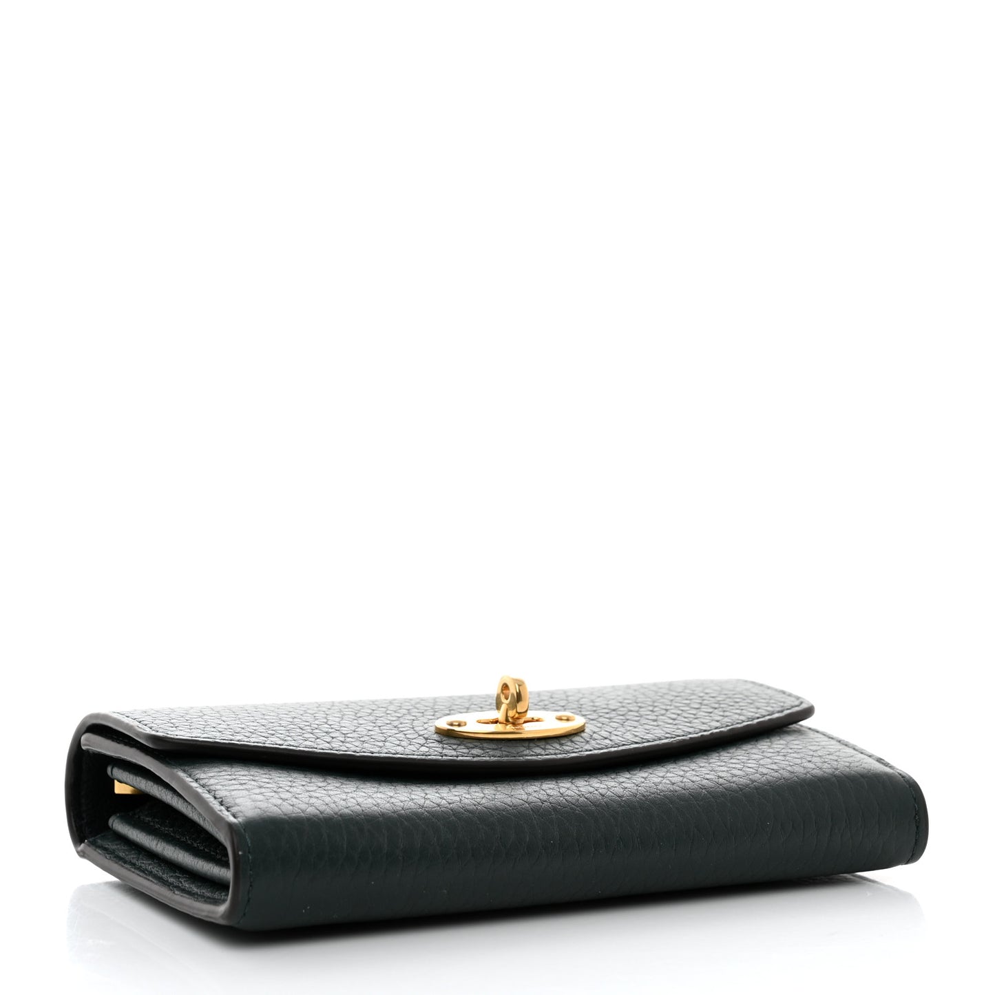 Classic Grain Medium Darley Wallet Dark Green