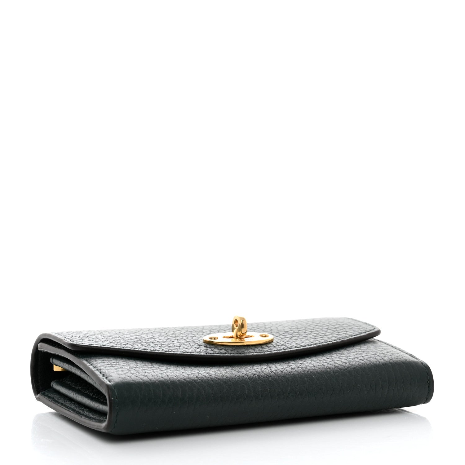 Mulberry Classic Grain Medium Darley Wallet Dark Green 4 of 9