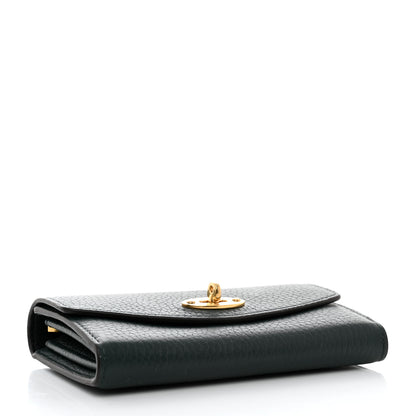 Mulberry Classic Grain Medium Darley Wallet Dark Green 4 of 9