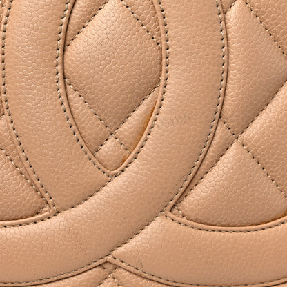 Chanel Caviar Quilted Medallion Tote Beige 19 of 24