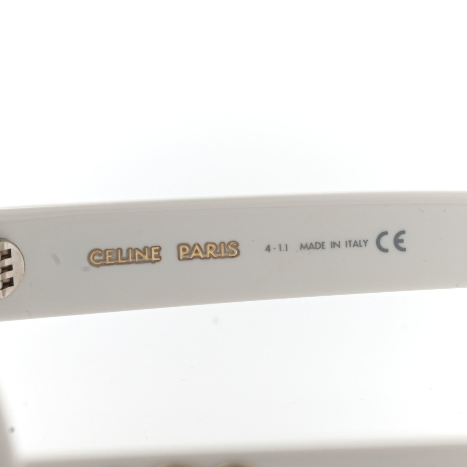 Celine Acetate Triomphe 01 Sunglasses CL 40194U White 6 of 6
