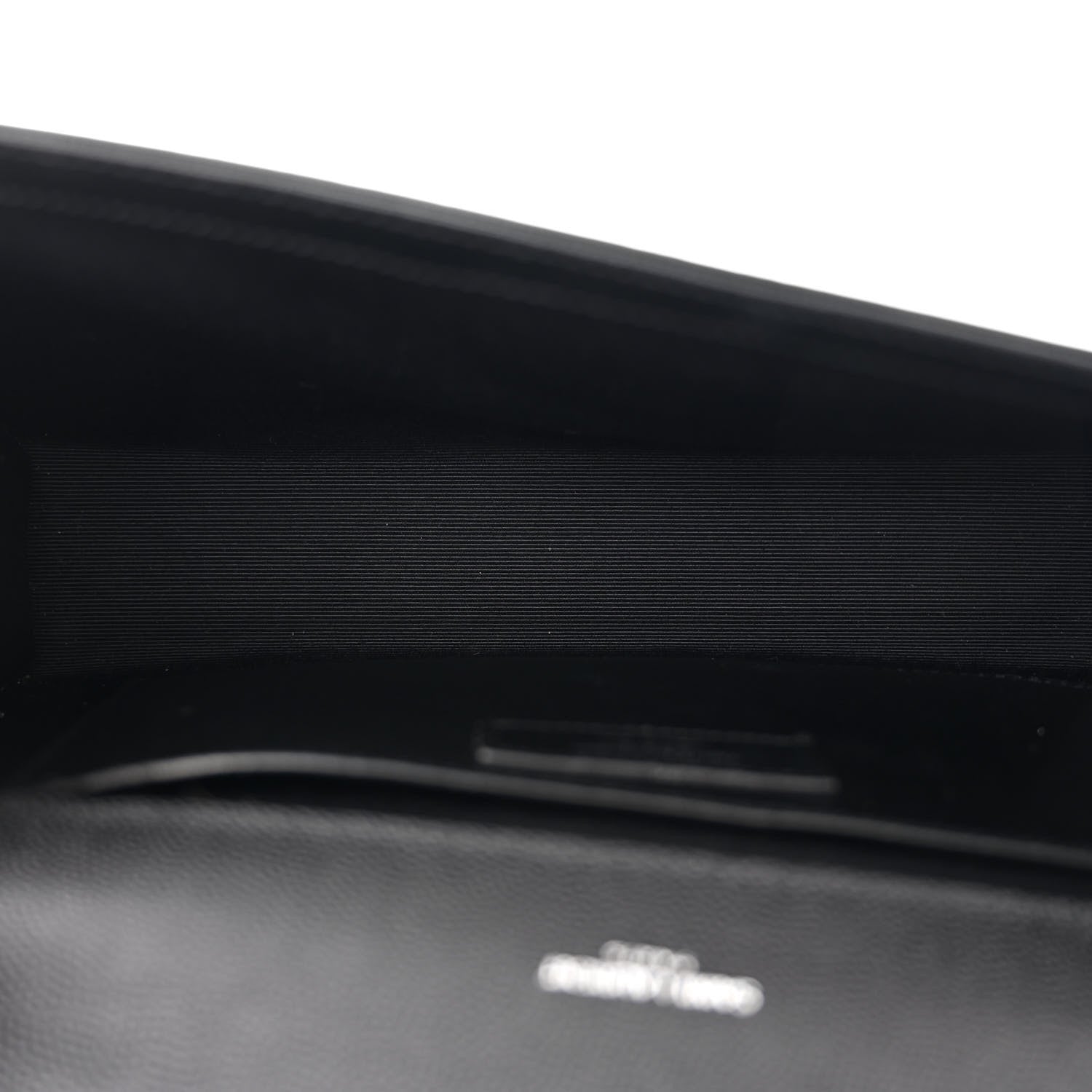 Saint Laurent Grain De Poudre Medium Classic Monogram Kate Satchel Black 5 of 10
