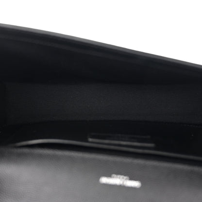 Saint Laurent Grain De Poudre Medium Classic Monogram Kate Satchel Black 5 of 10
