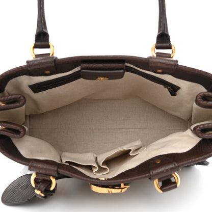 Gucci Monogram Medium GG Running Tote Dark Brown 5 of 10