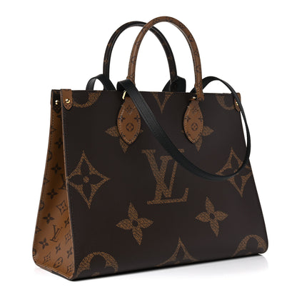 Louis Vuitton Reverse Monogram Giant Onthego MM 3 of 10