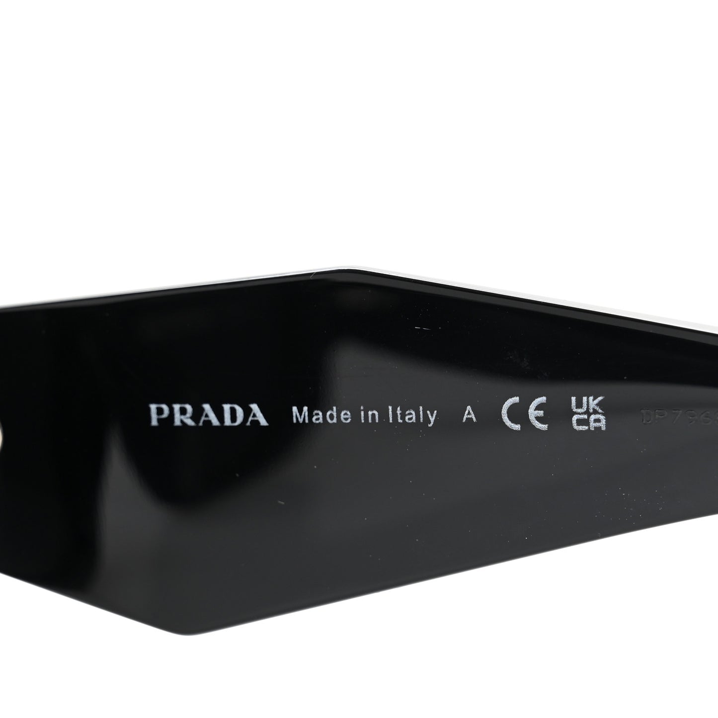 Acetate Symbole Sunglasses SPR 08Y Black