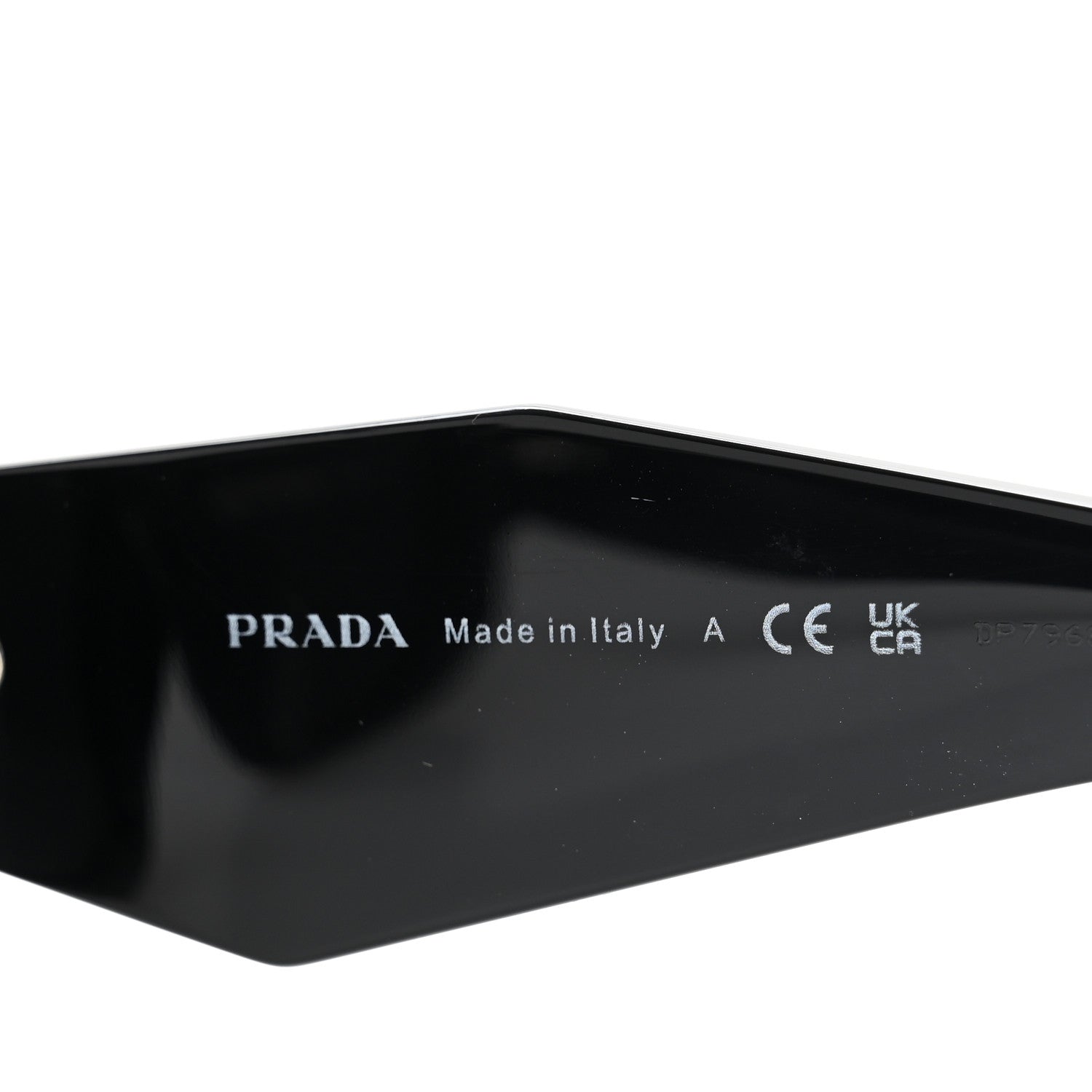 Prada Acetate Symbole Sunglasses SPR 08Y Black 6 of 6