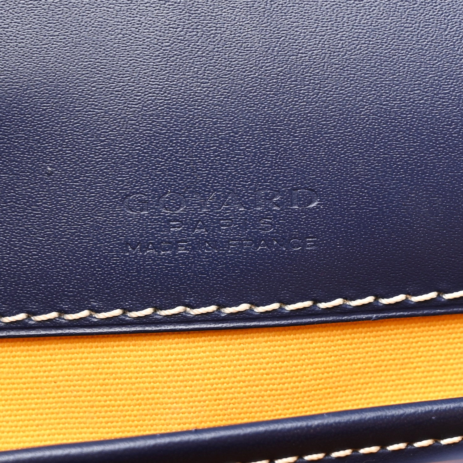 Goyard Goyardine Belvedere II PM Messenger Bag Navy 6 of 9