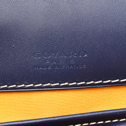 Goyard Goyardine Belvedere II PM Messenger Bag Navy 6 of 9