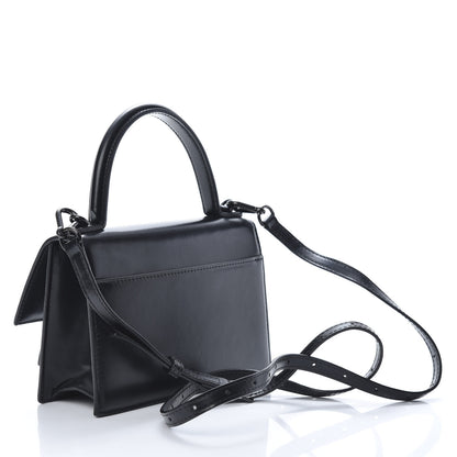 Balenciaga Box Calfskin Monochrome XS Sharp Top Handle Bag Black 3 of 13