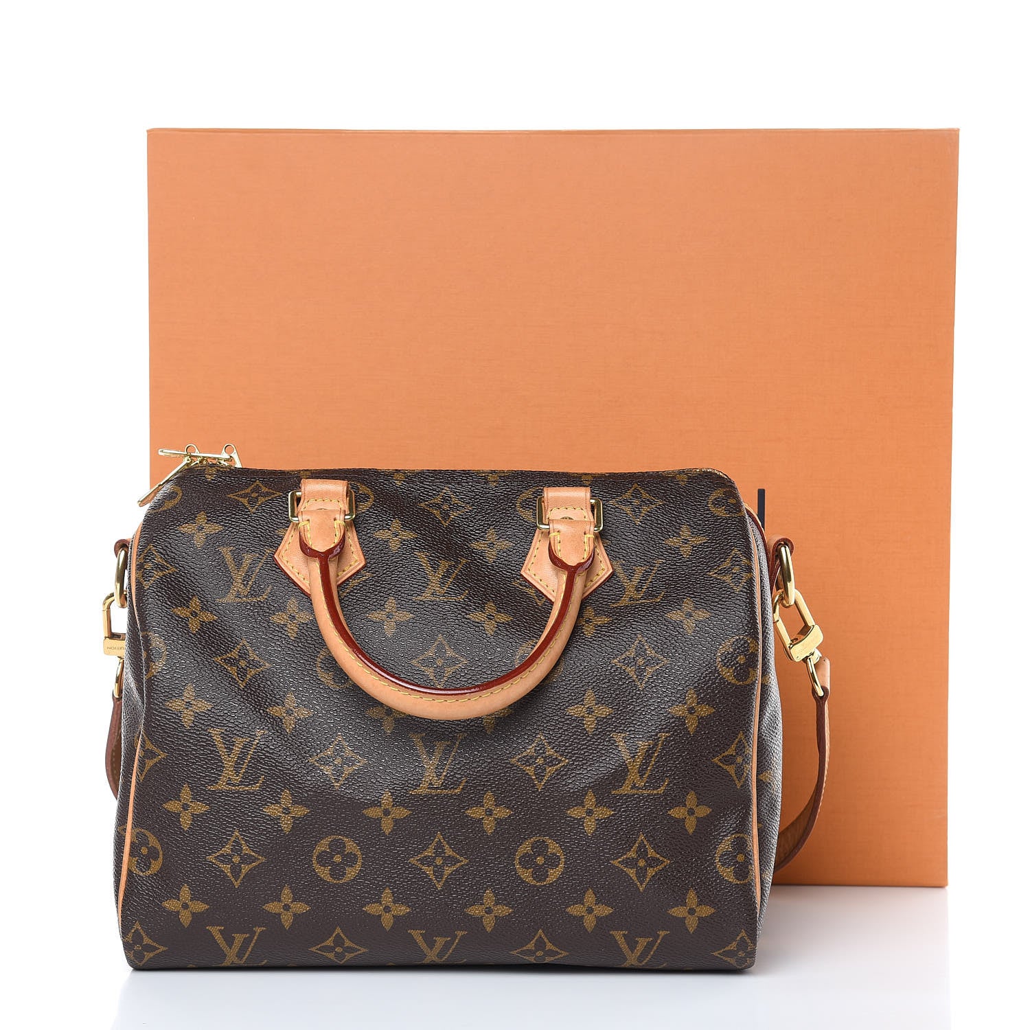 Louis Vuitton Monogram Speedy Bandouliere 25 19 of 19