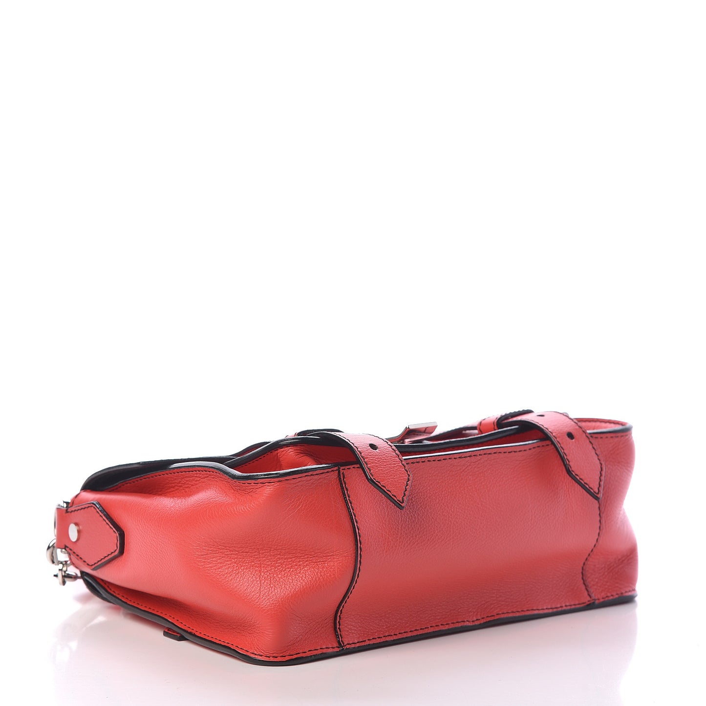 Grainy Calfskin Tiny PS1 Satchel Geranium