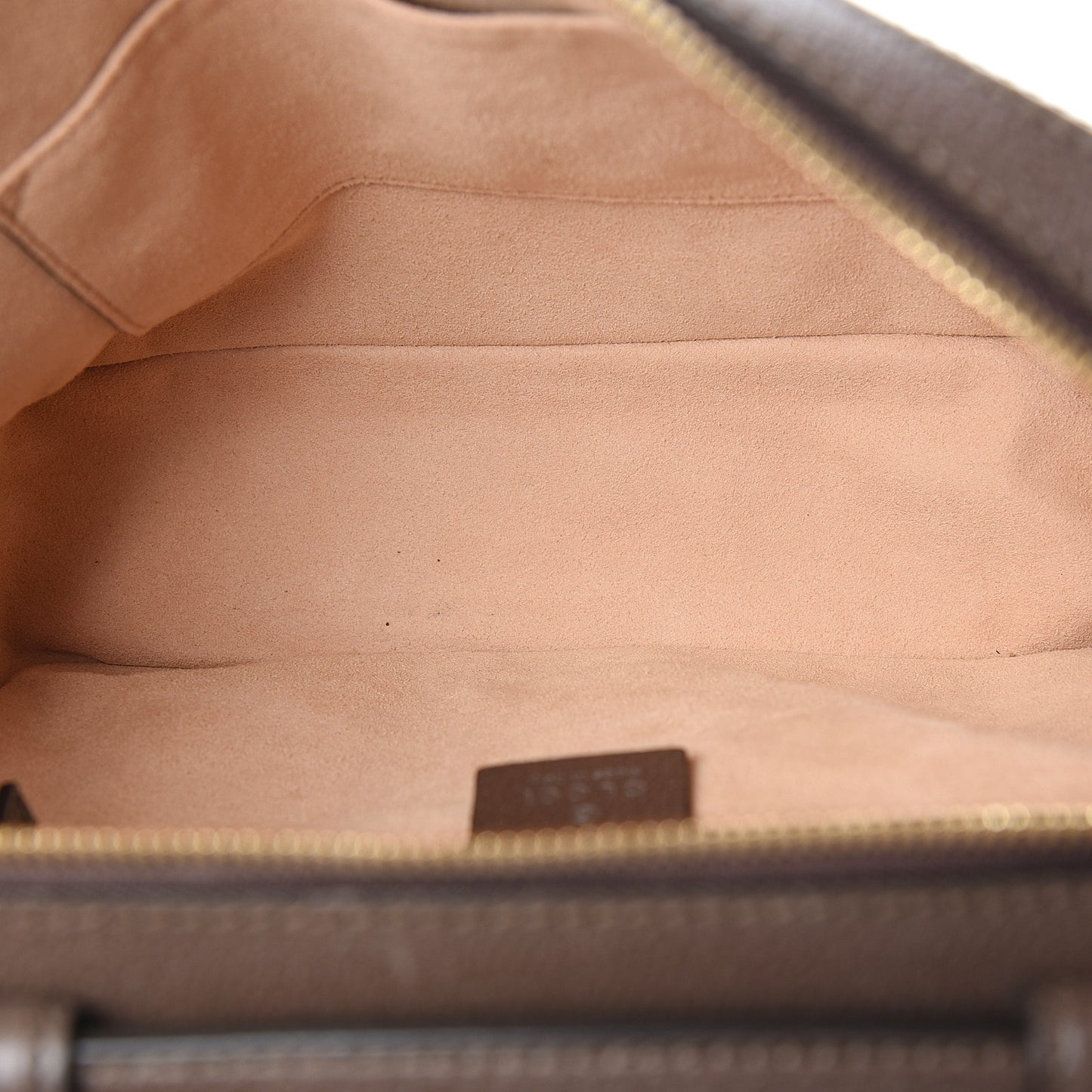 GG Supreme Monogram Web Small Ophidia Top Handle Shoulder Bag Brown