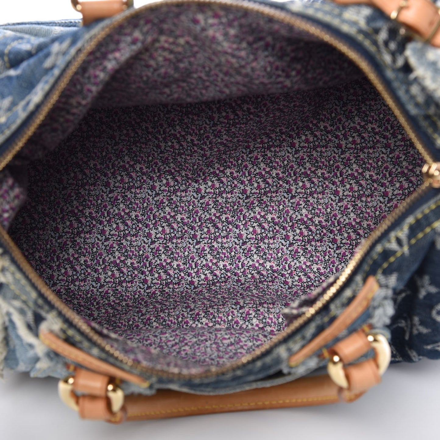Denim Patchwork Speedy 30 Blue