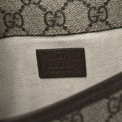 Gucci GG Supreme Monogram Neo Vintage Web Belt Bag Brown 6 of 10