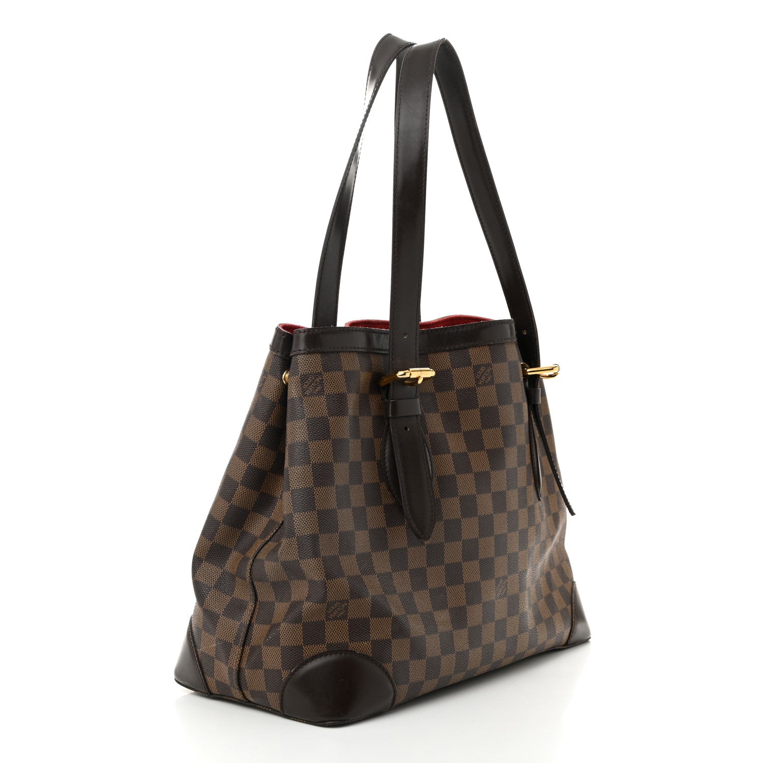 Louis Vuitton Damier Ebene Hampstead MM 3 of 10