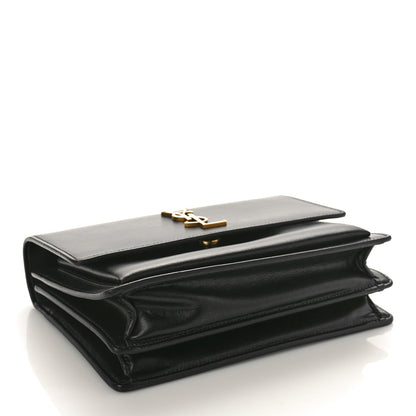 Saint Laurent Calfskin Medium Monogram Sunset Black 4 of 8