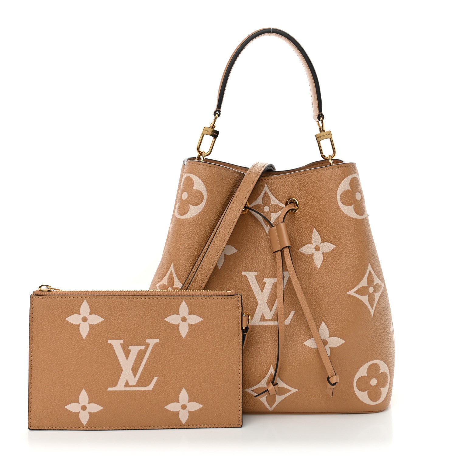 Louis Vuitton Empreinte Monogram Giant Neonoe MM Arizona Beige