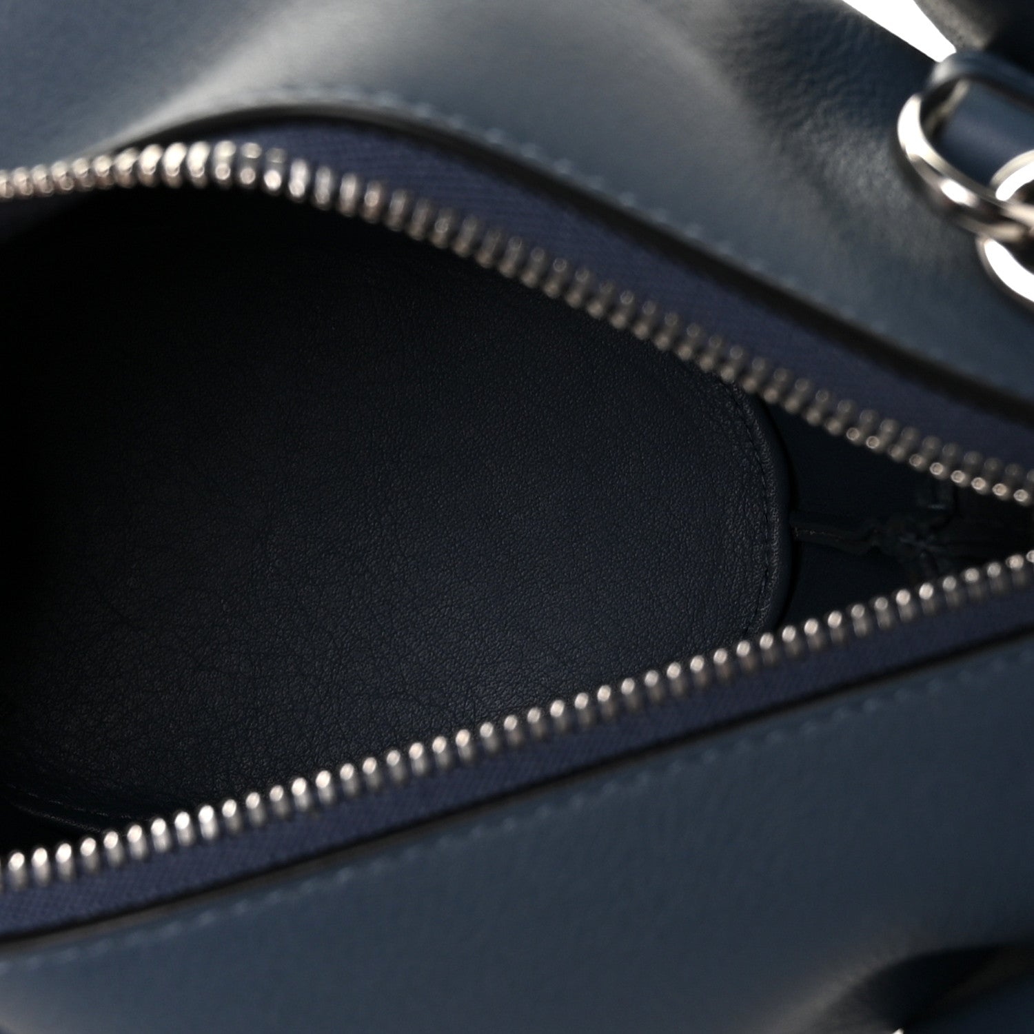 Loewe Calfskin Mini Elephant Crossbody Bag Steel Blue 6 of 7