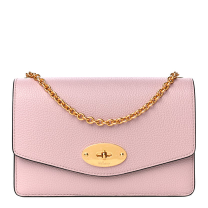 Mulberry Small Classic Grain Calfskin Small Darley Powder Pink 1 of 14