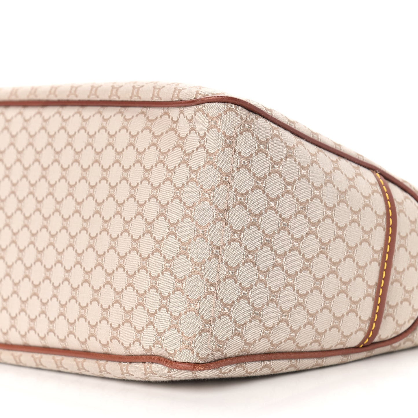 Canvas Calfskin Boogie Satchel Khaki