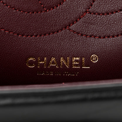 Chanel Aged Calfskin Quilted 2.55 Reissue 225 Flap Black 6 of 8