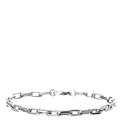 Cartier 18K White Gold Spartacus Chain Bracelet 3 of 4