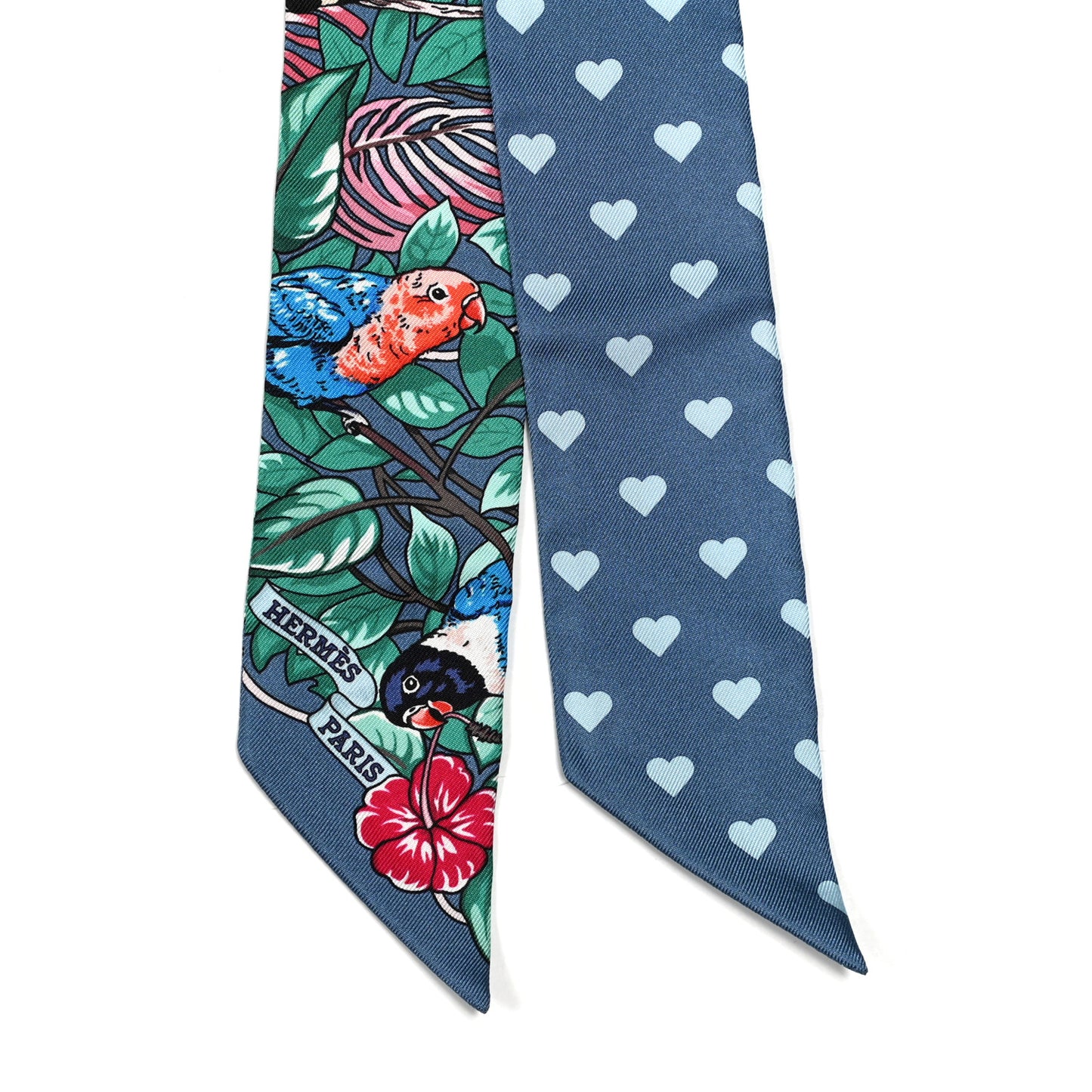 Silk Jungle Love Twilly Gris Bleuete Vert