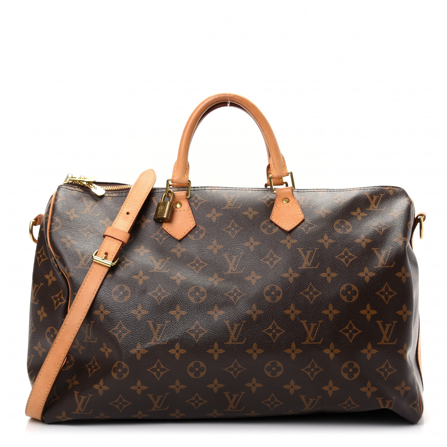 Louis Vuitton Monogram Speedy Bandouliere 40 1 of 11