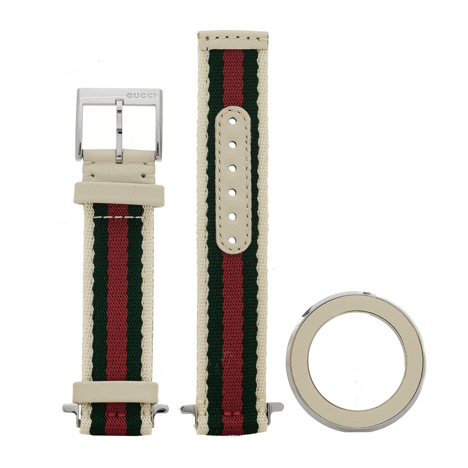 Gucci Stainless Steel 36mm U-Play Mesh Quartz Watch 5 of 5