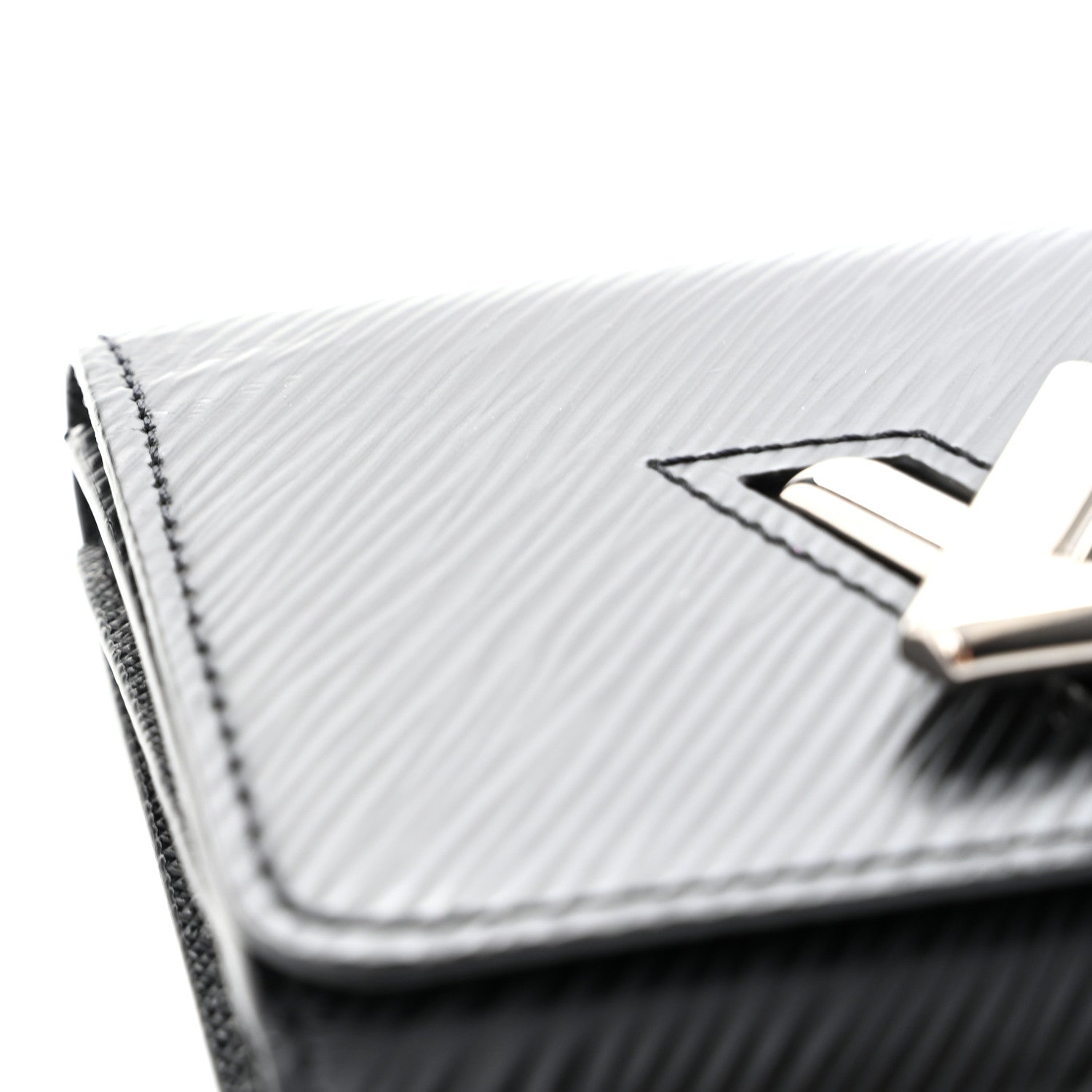 Louis Vuitton Epi Twist Compact Wallet Black 7 of 8