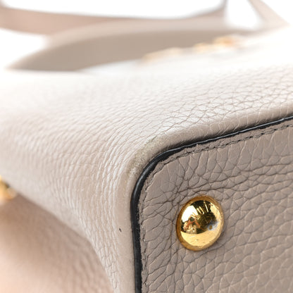 Louis Vuitton Taurillon Capucines PM Galet 5 of 5